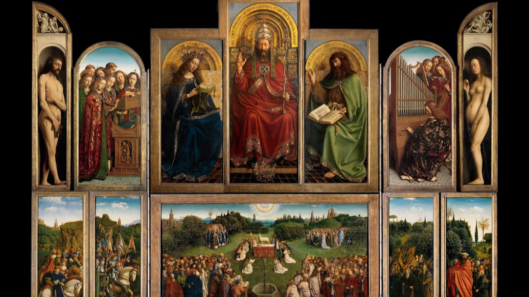 羊の顔が変わった？ファン・エイク兄弟のへント祭壇画超解説