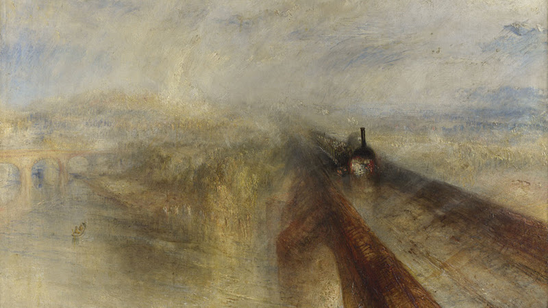 ターナー 雨 蒸気 速度 グレート ウェスタン鉄道 を超解説 線路にウサギがいる アートをめぐるおもち