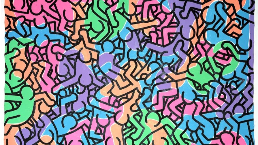 キースヘリング アートポスター Keith Haring Untitled1987