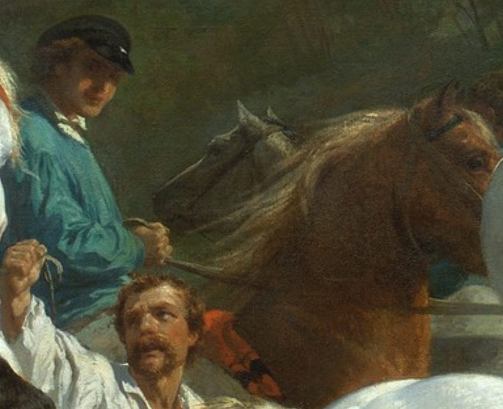 ローザ・ボヌール「馬市」を超解説!馬市に通うために男装? アートをめぐるおもち