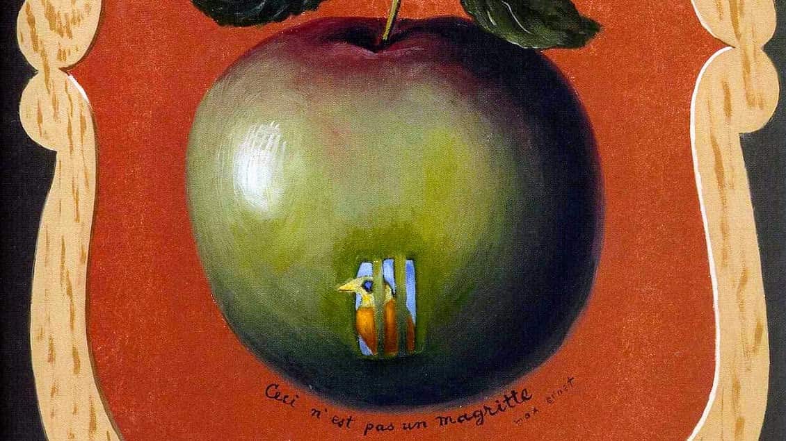 マグリット「習慣の力」を超解説！リンゴの絵に隠された意外な事実とは